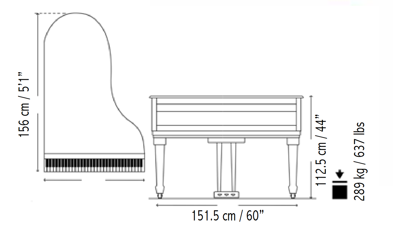  Grand Piano GB152