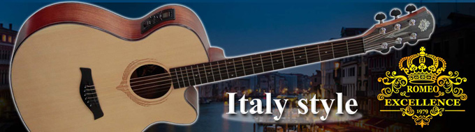 กีต้าร์ Romeo Luxuries Solid Guitar